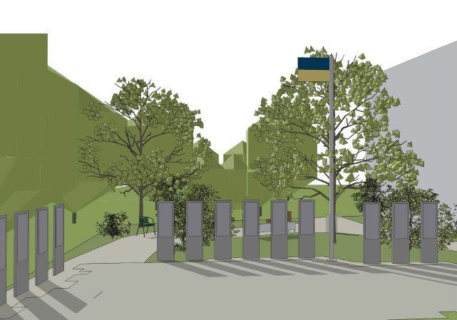 В Лисиничах облаштують простір пам’яті для вшанування загиблих захисників – 01