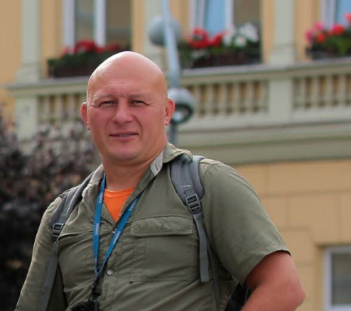 Керівник турклубу «Манівці» Тарас Білошицький 