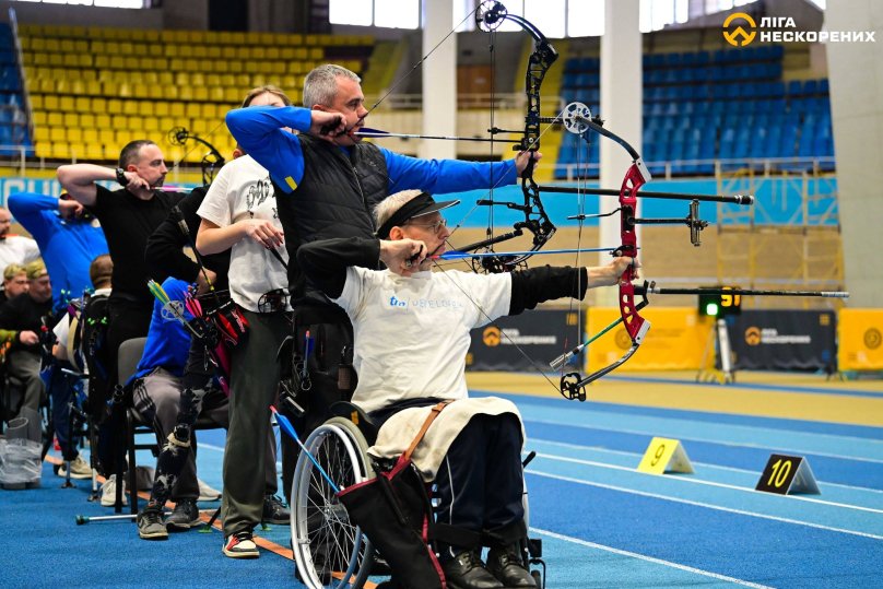 На Львівщині пройшли всеукраїнські змагання зі стрільби з лука серед ветеранів та ветеранок – 01
