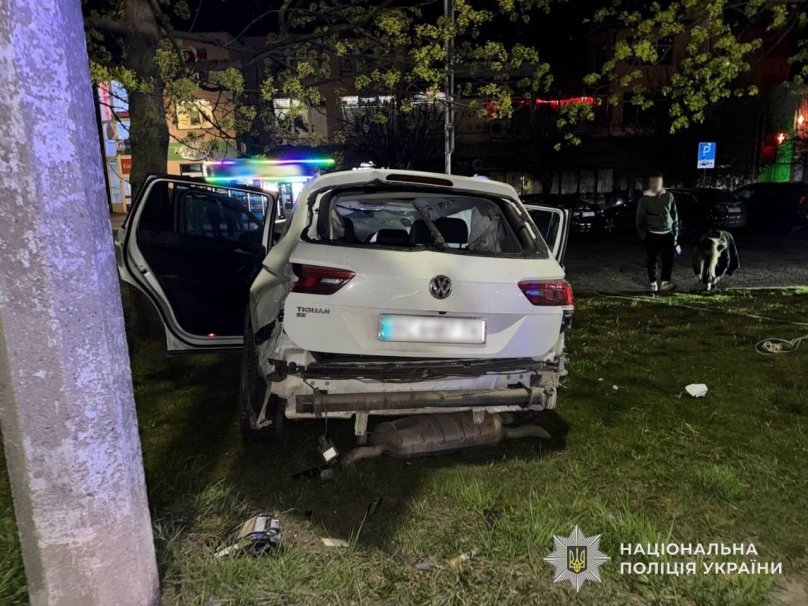 Фото з місця ДТП