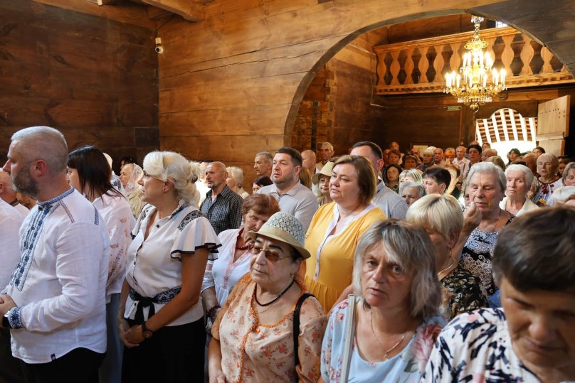 У Жовкві після шестирічної реставрації відкрили дерев’яну церкву-пам’ятку ЮНЕСКО – 04