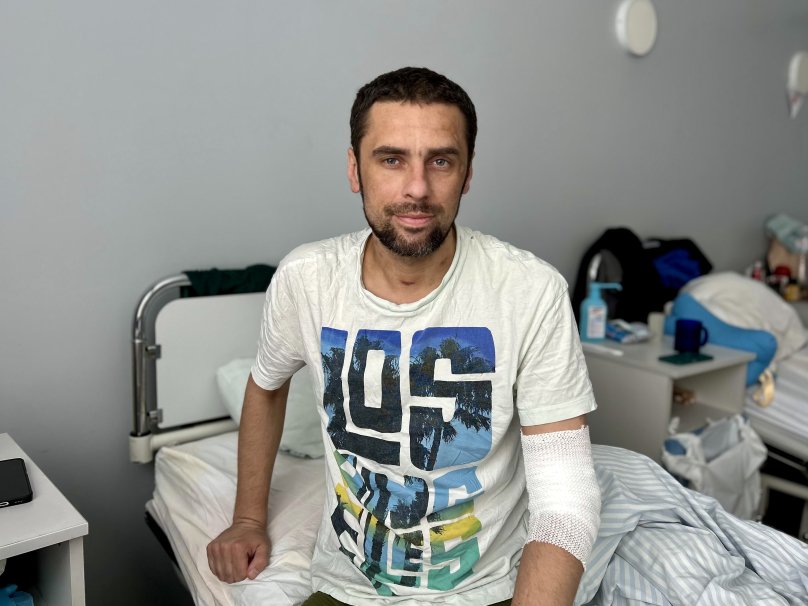 Олександр, що постраждав під час теракту