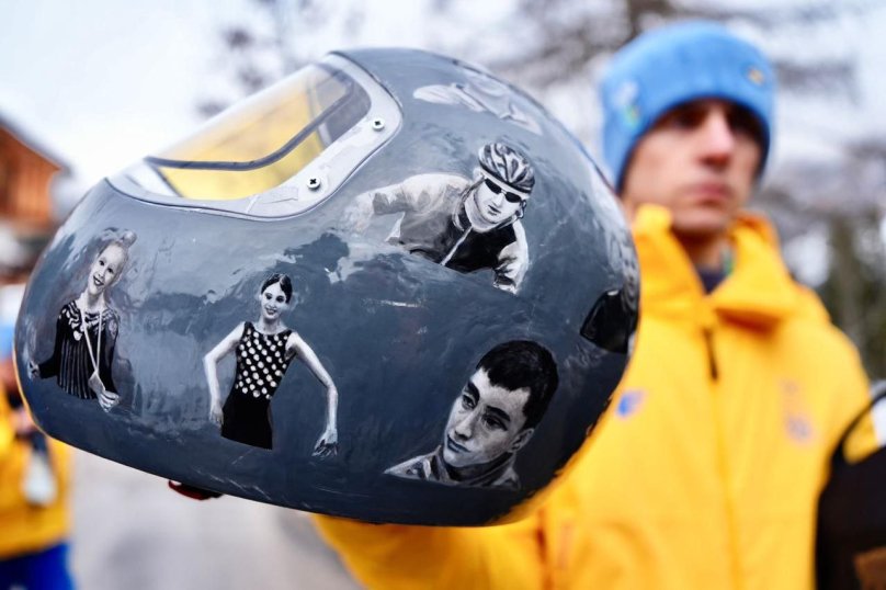 На шоломі пам’яті Гераскевича зображений жовківчанин Андрій Куценко – 01