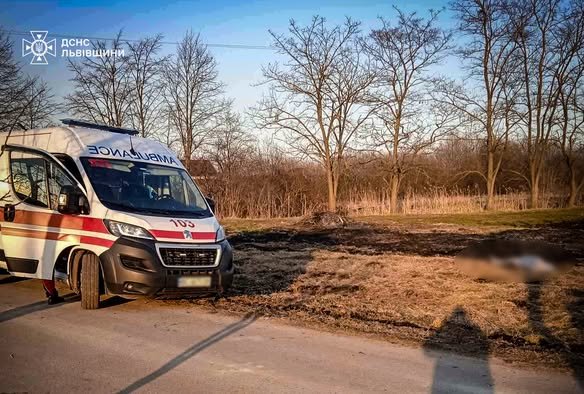 На Львівщині під час спалювання сухостою загинув 56-річний чоловік – 01