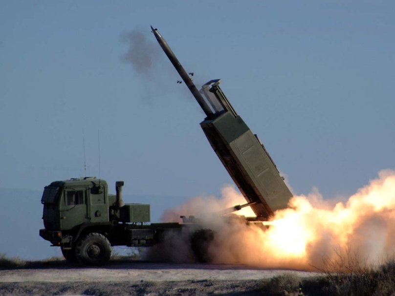 M142 HIMARS веде вогонь Фото: U.S. Army photo