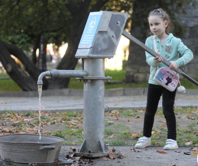 Колонка з питною водою у Львові. Фото: «Варта 1»