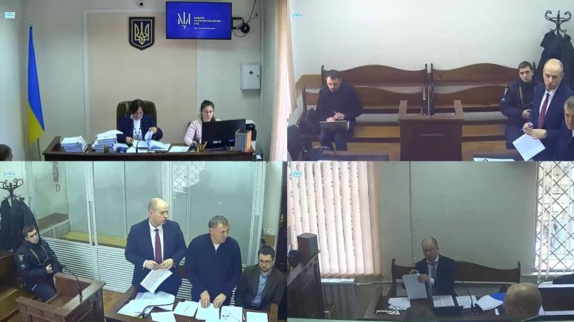 Скріншот із судового засідання ВАКС. Фото: Олег Новіков