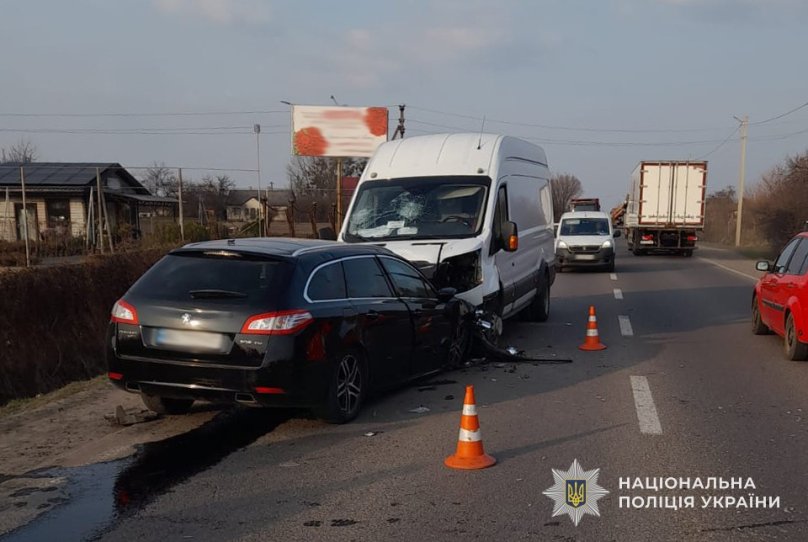 Фото з місця ДТП