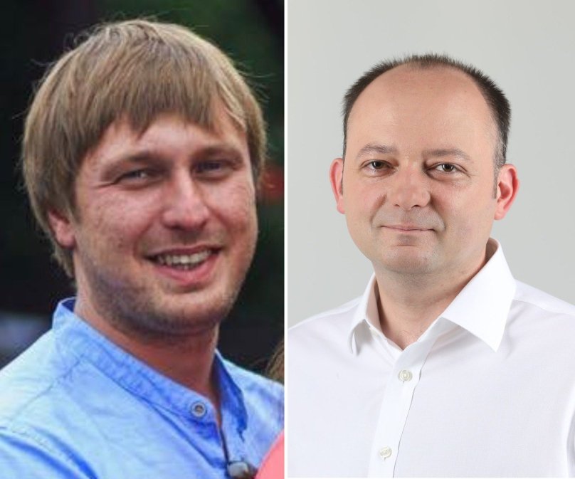  Олег Поліщук (ліворуч) і Любомир Зубач (праворуч)