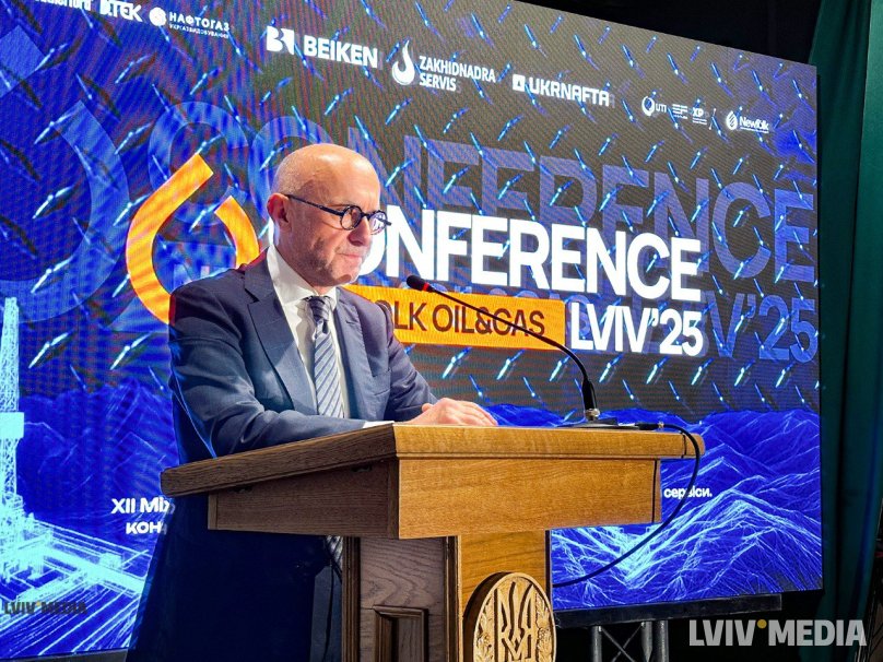 Голова Правління групи компаній Orlen Іренеуш Фонфара під час відкриття конференції