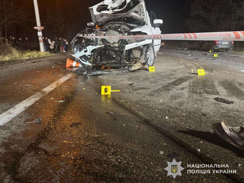 Фото з місця ДТП