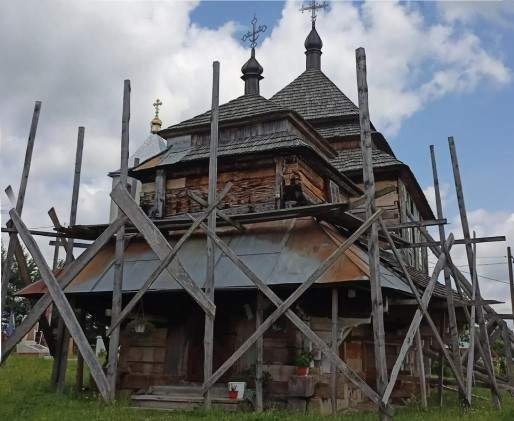 Стан церкви до реставрації