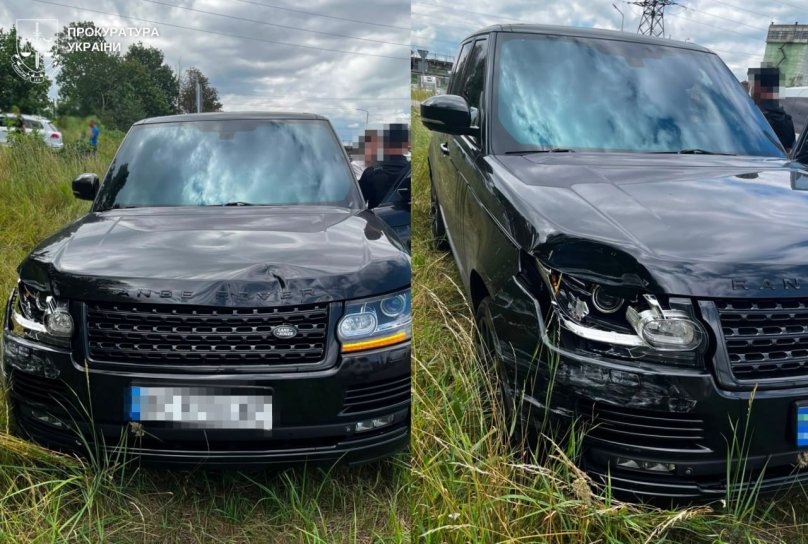 Range Rover, на якому втікав затриманий