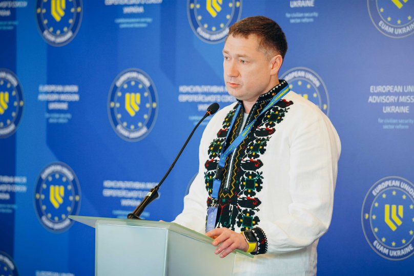 Максим Козицький виступив під час конференції Фото: організатори заходу