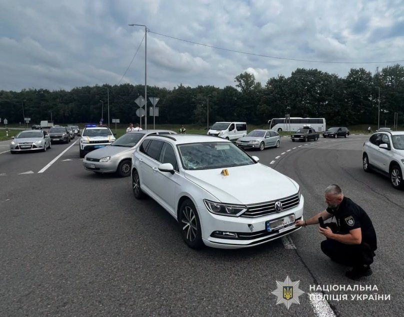 Фото з місця аварії