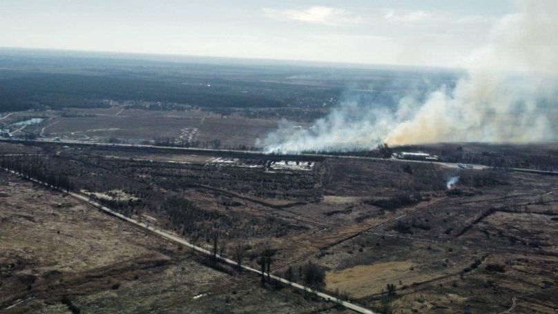 Горить російська техніка. Фото: ЗСУ