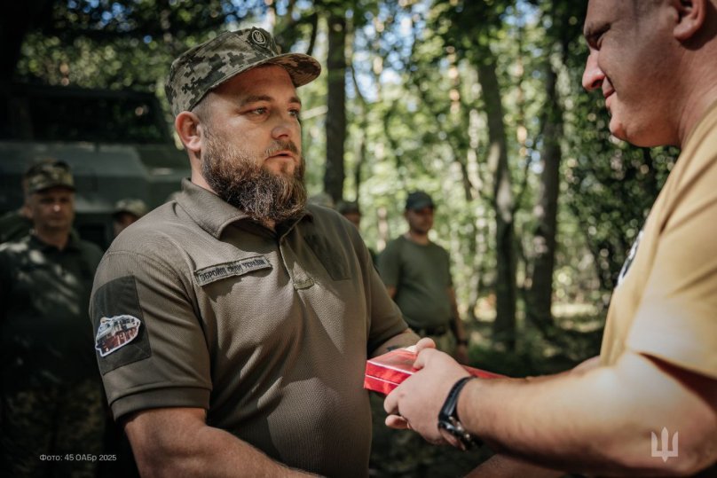 Воїна з Самбірщини нагородили орденом Богдана Хмельницького III ступеня – 01