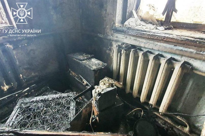 Під час пожежі на Чернігівщині загинула 23-річна мати з двома дітьми – 01