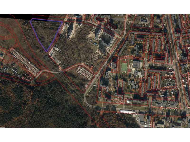 Розташування земельної ділянки з сайту Prozorro.Продажі