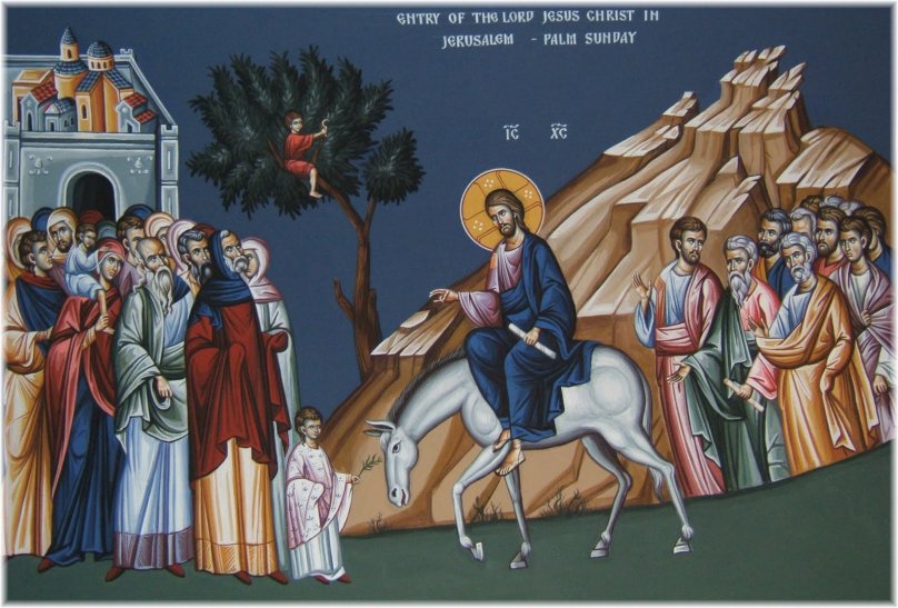 Ісус Христос в’їжджає в Єрусалим. Фото: 4ernetki.com