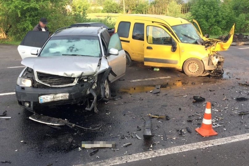 ДТП в с. Сопошин 31.05.2021. Фото: поліція Львівської області