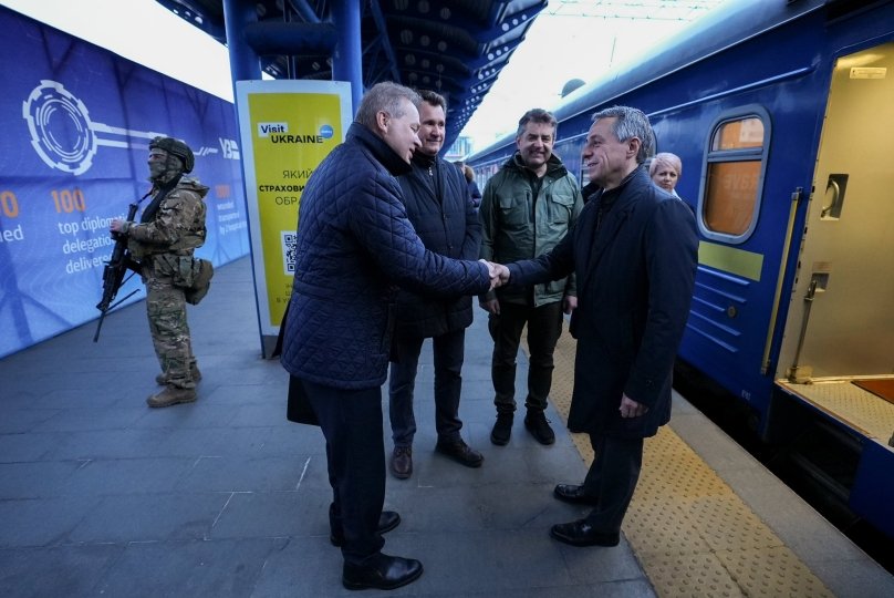 Президент Швейцарії приїхав в Україну. Фото: Ігнаціо Кассіс