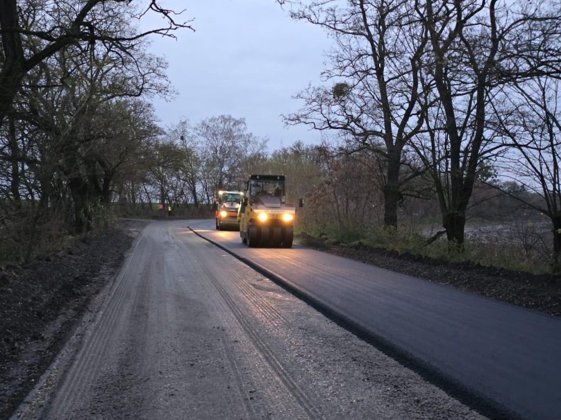 На Львівщині відновили частину дороги Броди — Соколівка – 01