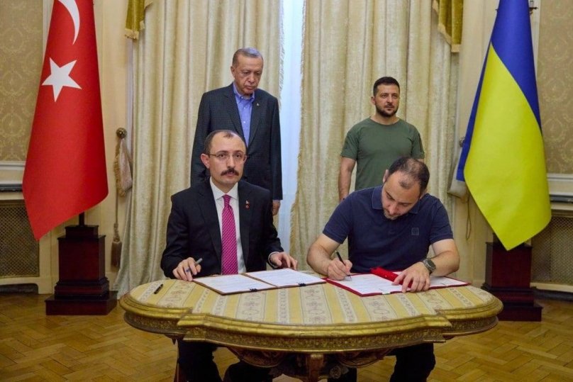 Підписання угоди про допомогу Туреччини у відбудові Київщини