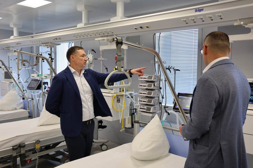 У Львівському госпіталі ветеранів відкрили оновлене відділення інтенсивної терапії – 01