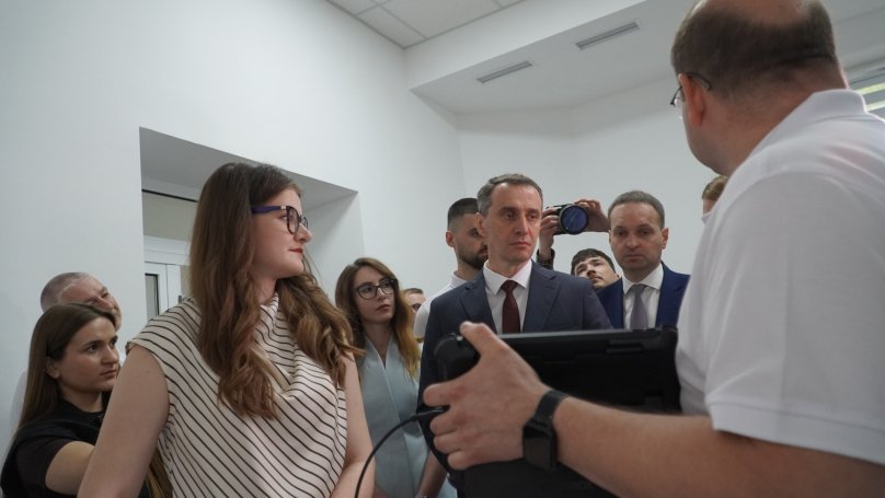 Фото з відкриття оновленого Центру симуляційної медицини