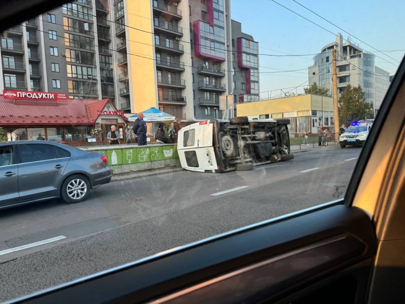 ДТП на Городоцькій. Фото Христини Шарамової