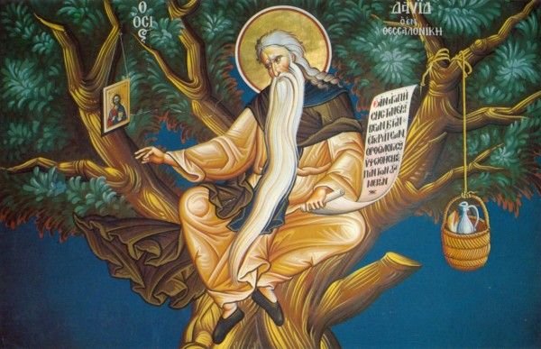 Святий Давид Солунський. Ілюстрація з відкритих джерел