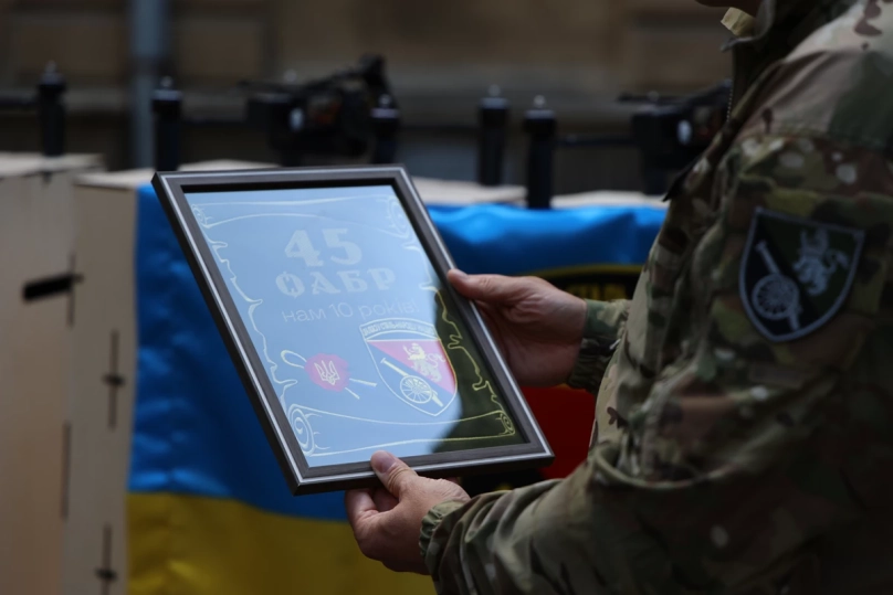 Львівщина передала артилерійській бригаді 77 дронів-перехоплювачів – 01