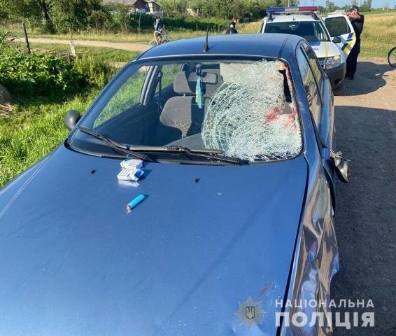 ДТП біля села Лішня. Фото поліції Львівської області