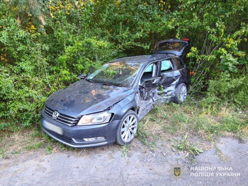 Фото з місця аварії