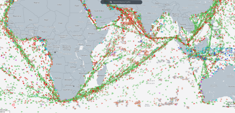  Джерело: MarineTraffic