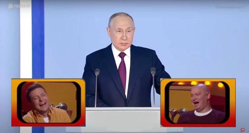 «Кхе-кхе» — найголовніше з виступу Путіна: як соцмережі відреагували на промову російського диктатора – 03