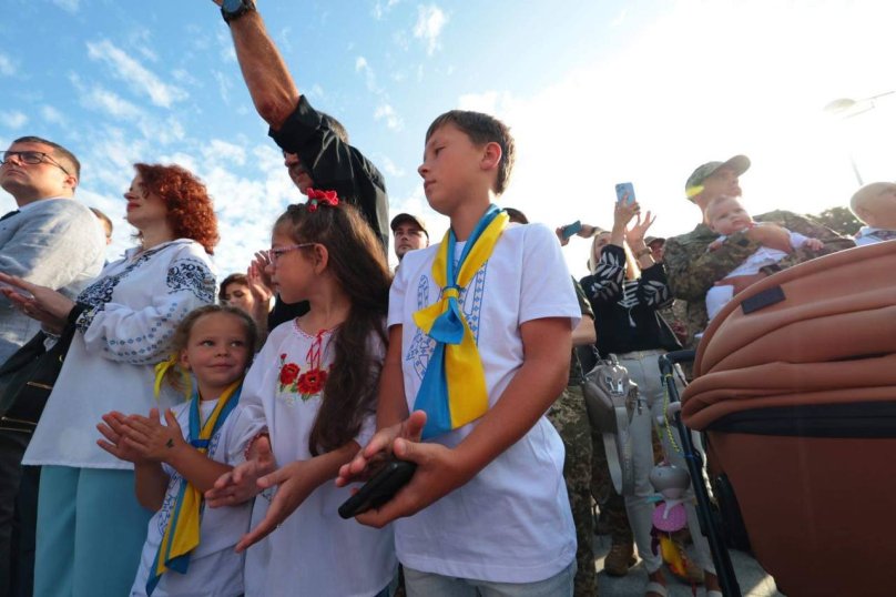 На найвищому флагштоці Львівщини підняли стяг до Дня Державного прапора (ВІДЕО) – 01