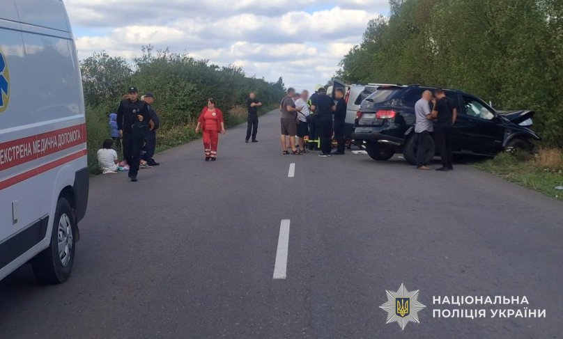Фото з місця ДТП
