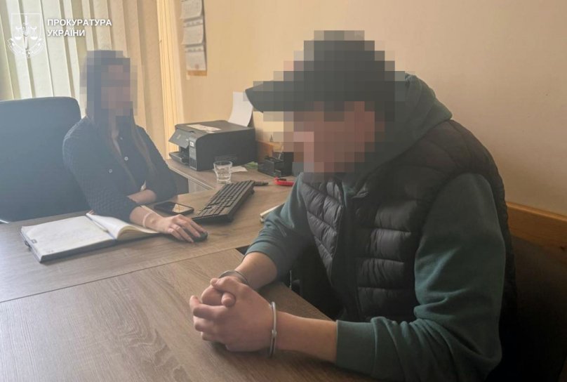 На фото підозрюваний