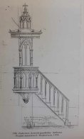 Амвон. Проєкт авторства Яна Войтовича. 1937 рік