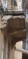 Аварійний балкон. Фото: «Гаряча лінія міста Львова»