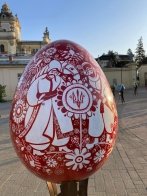 У Львові відкрили виставку вцілілих писанок, що привезли з Київщини – 03