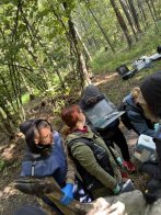 Львівські зоозахисники врятували у лісі на Рівненщині знесиленого лося – 01