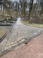 Ремонт водостоку у Стрийському парку. Фото: ЛМР