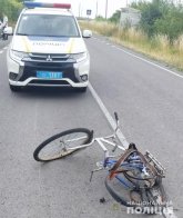 У Золочівському районі сталася ДТП за участю мотоцикліста та велосипедиста, є травмовані – 01