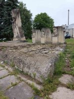 Демонтаж пам'ятника радянським солдатам. Фото: Золочівська міська рада