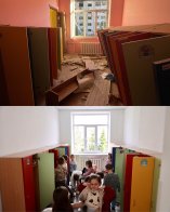 У Львові відновив роботу дитячий садок зруйнований російською ракетою – 02