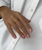 Новорічний манікюр на короткі нігті 2026: найкращі дизайни – 10