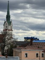 У будівлі Стрийської початкової школи відновлюють історичну вежу – 09